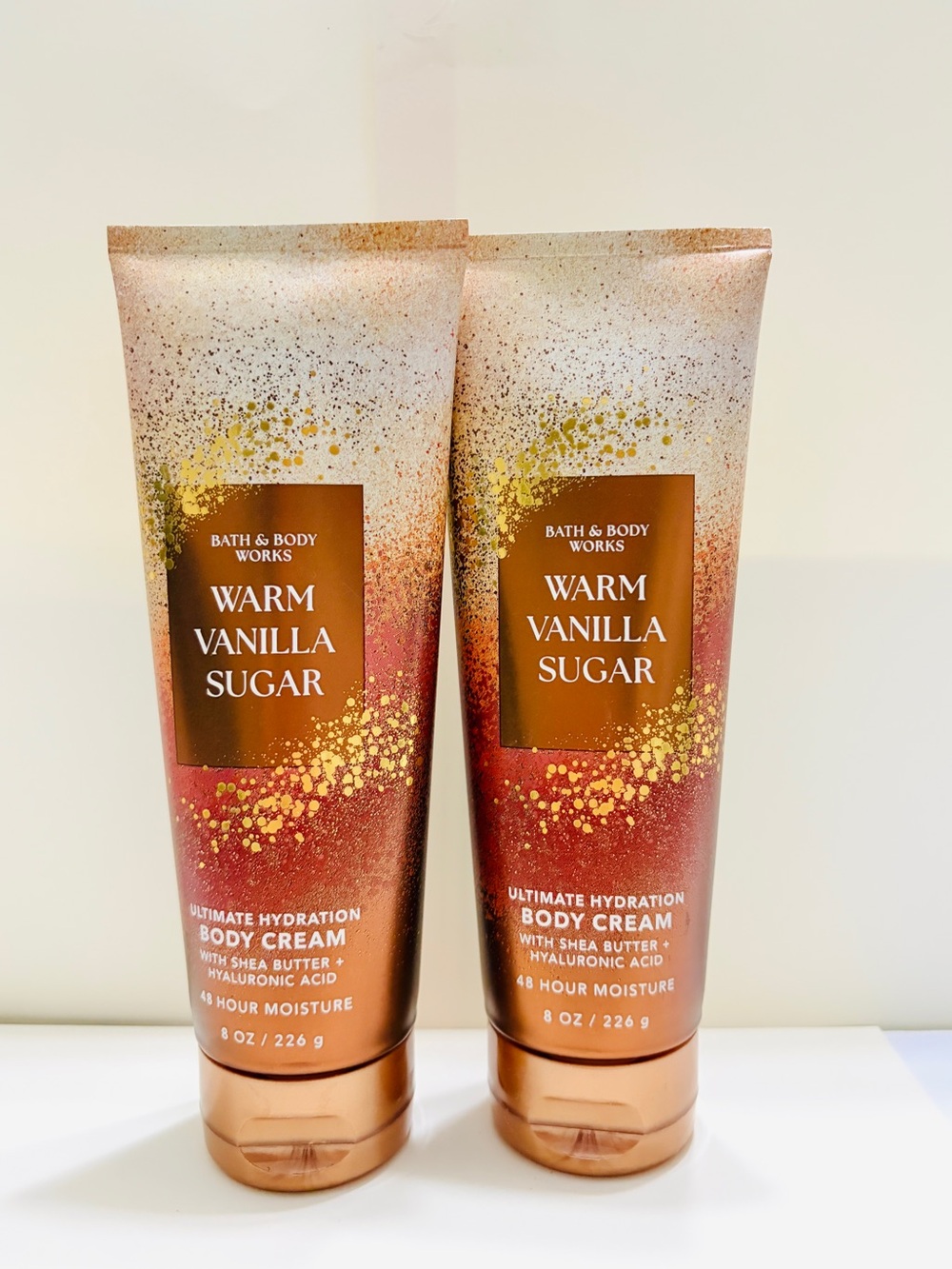 Bath & Body Works Warm Vanilla Sugar Body Cream - pack of 2 new